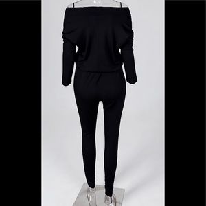Fabletics jumpsuit off the shoulders.  Xl